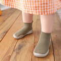 Toddler Ankle Socks Non-Slip Sole Cotton Blend
