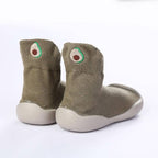 Toddler Ankle Socks Non-Slip Sole Cotton Blend