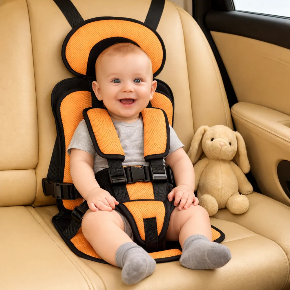 Toddler Booster Seat Foldable Lightweight 5-Point Harness