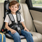 Toddler Booster Seat Foldable Lightweight 5-Point Harness