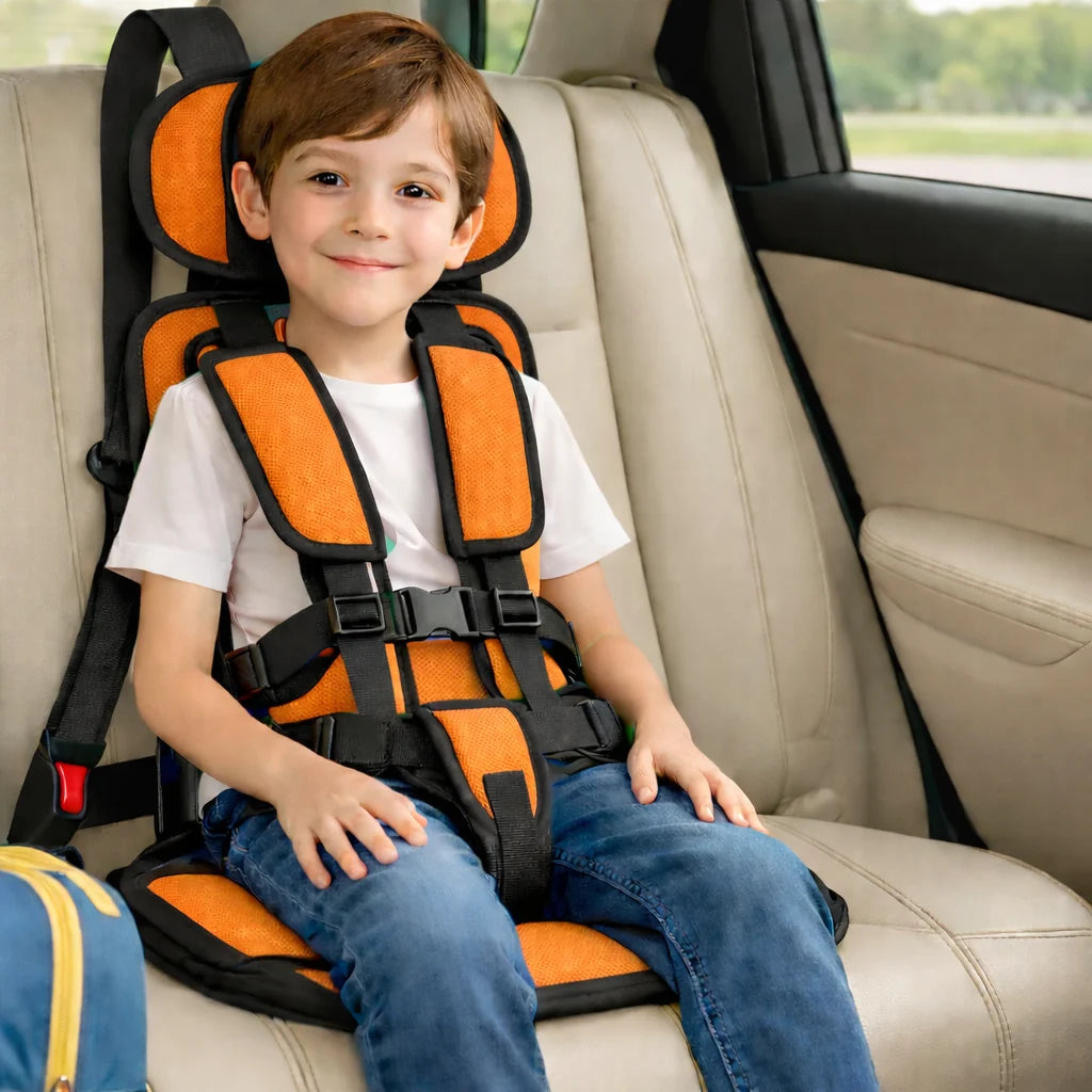 Toddler Booster Seat Foldable Lightweight 5-Point Harness