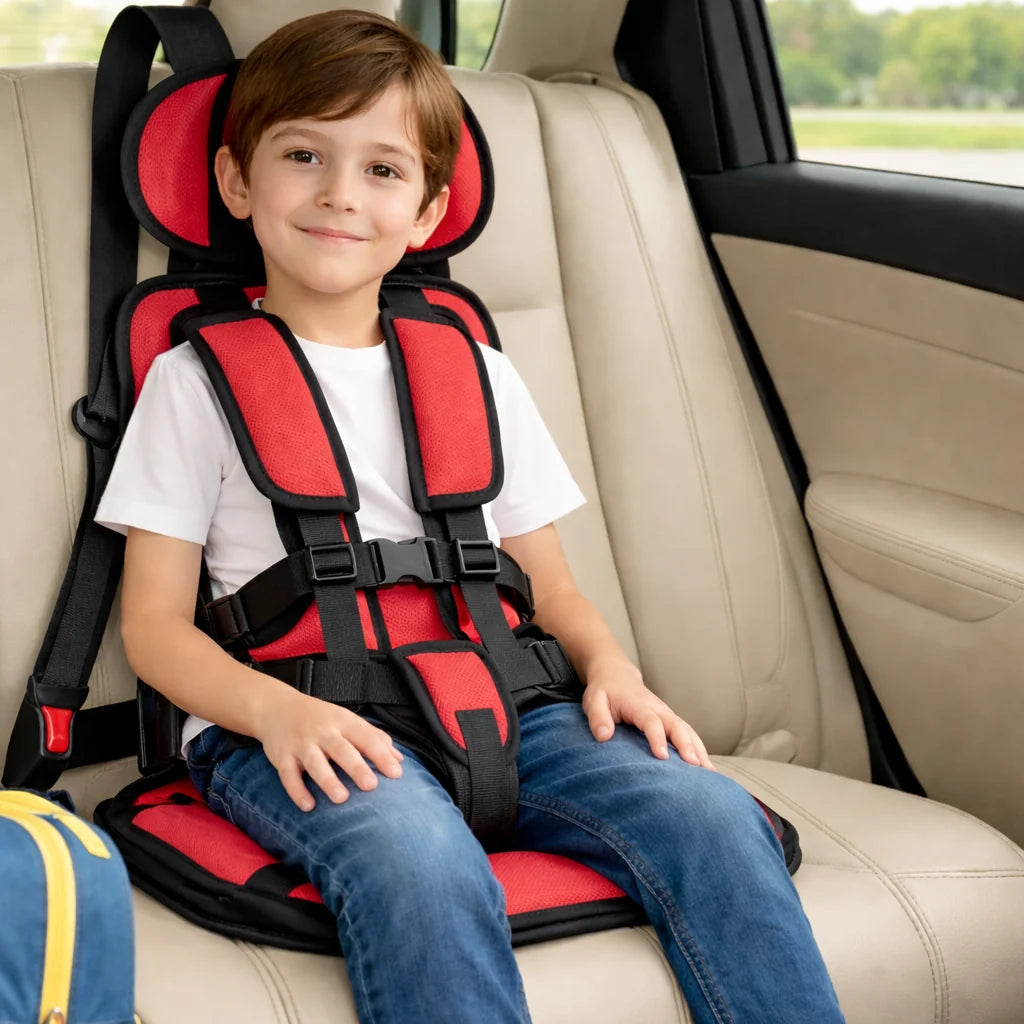 Toddler Booster Seat Foldable Lightweight 5-Point Harness