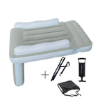 Toddler Inflatable Airplane Bed Quick-Inflate Wipeable