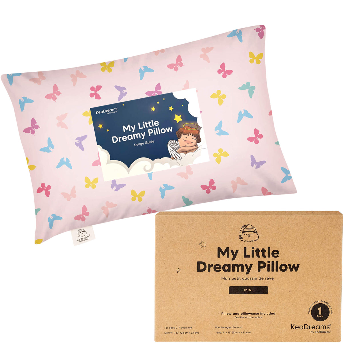 Toddler Pillow Cotton Pillowcase Machine Washable