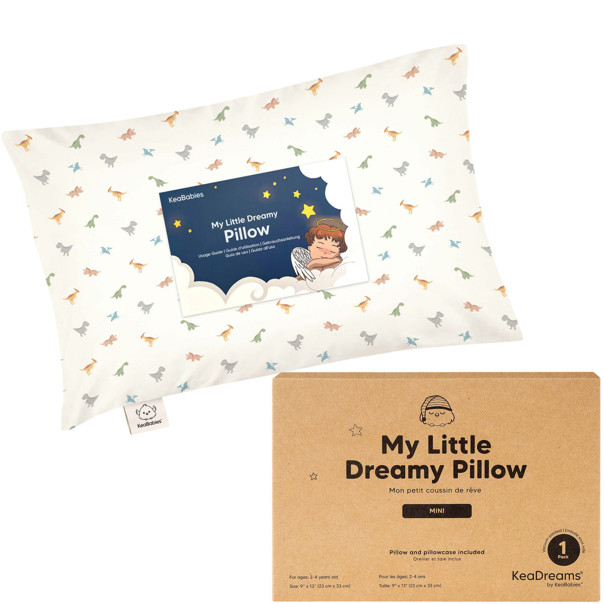 Toddler Pillow Cotton Pillowcase Machine Washable