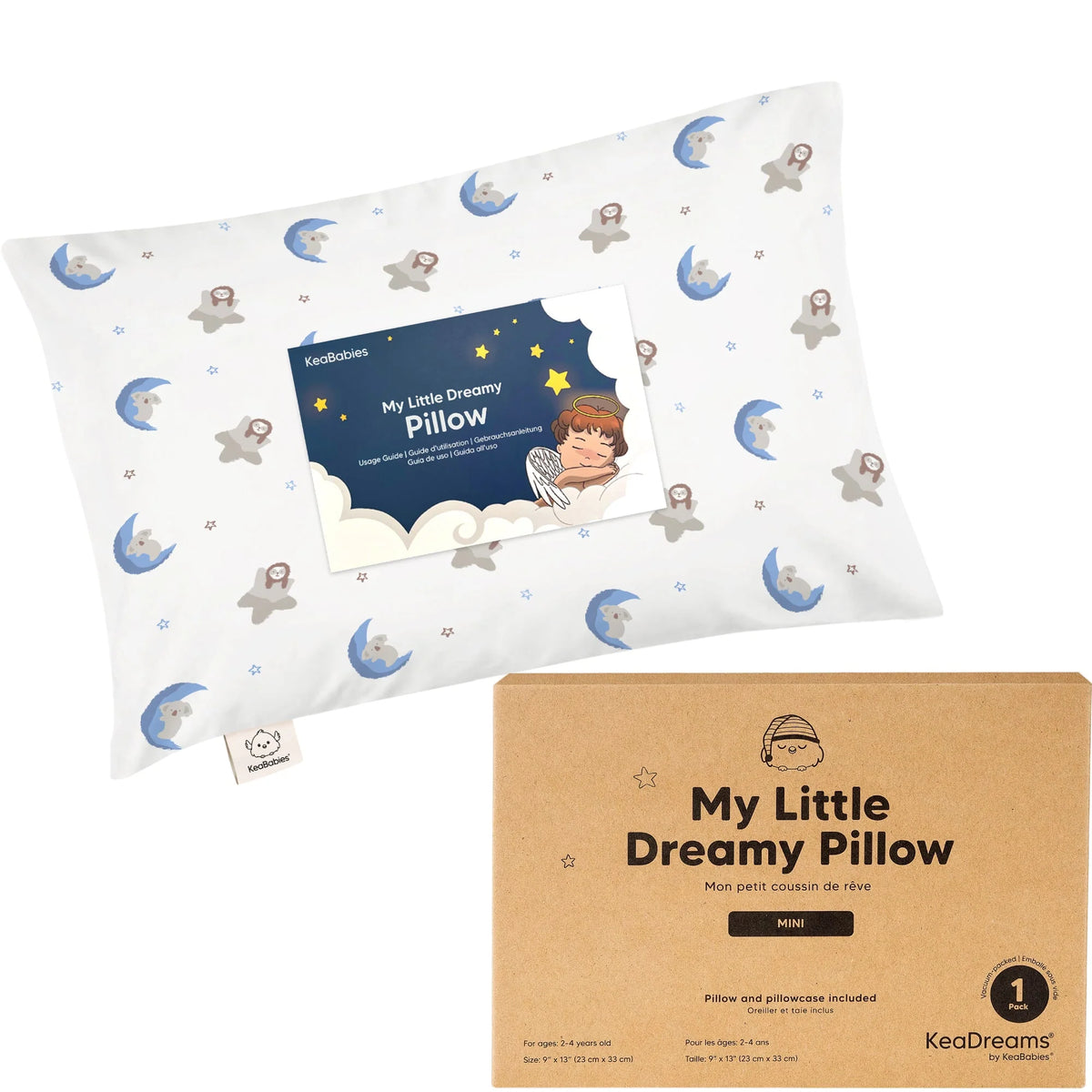 Toddler Pillow Cotton Pillowcase Machine Washable