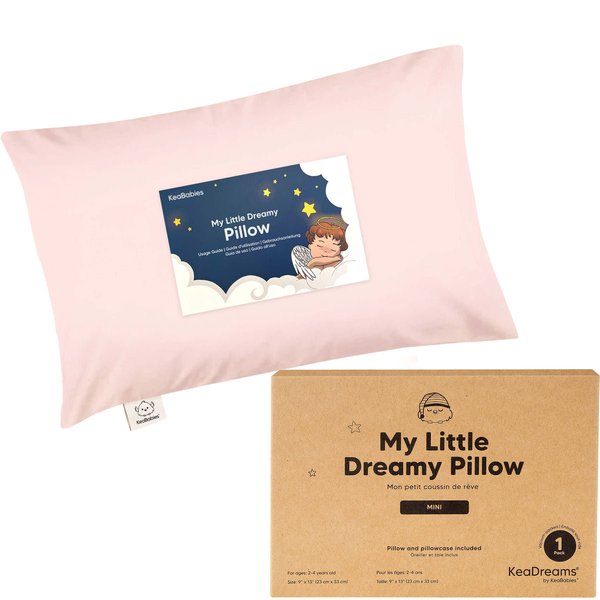 Toddler Pillow Cotton Pillowcase Machine Washable
