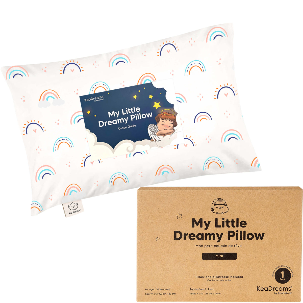 Toddler Pillow Cotton Pillowcase Machine Washable