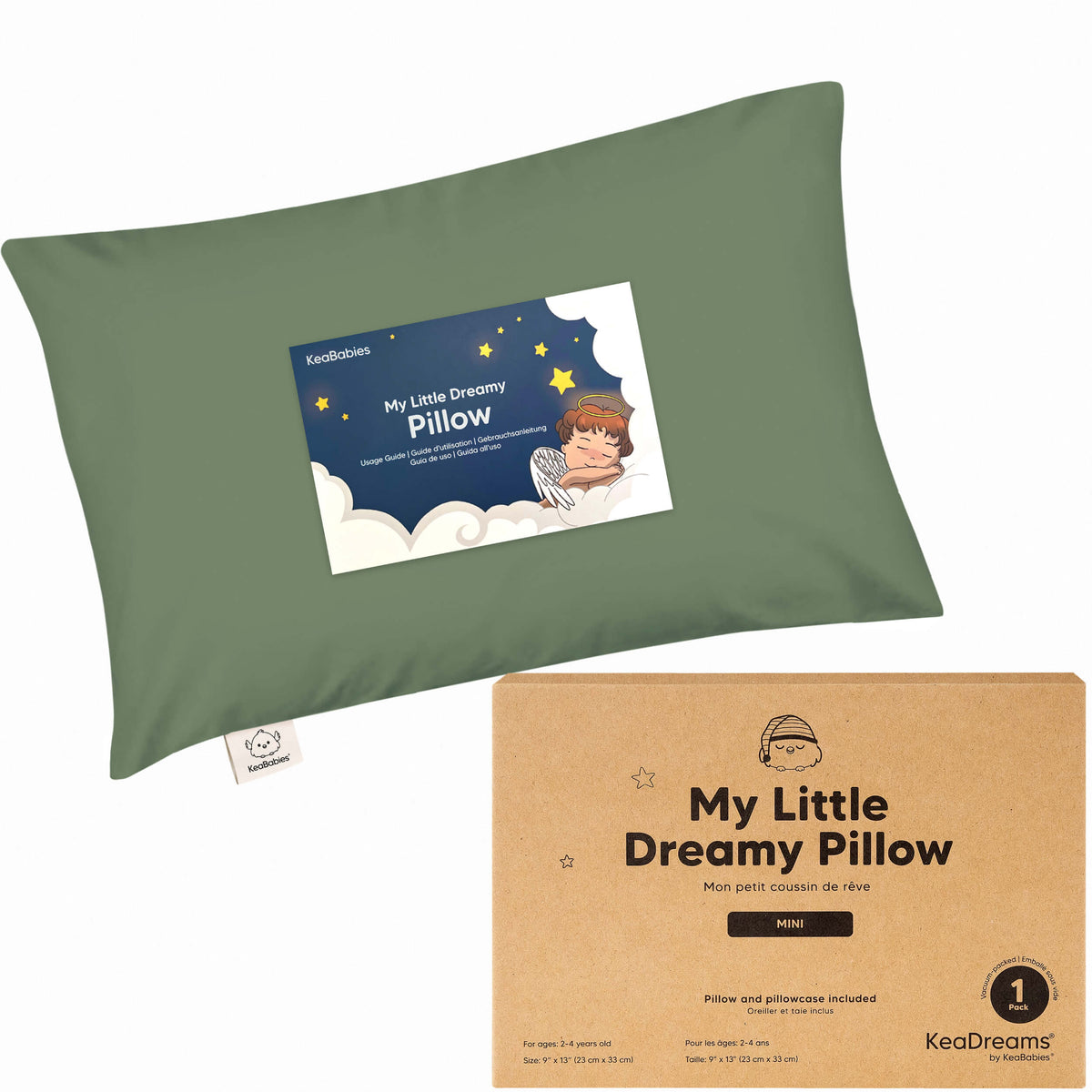 Toddler Pillow Cotton Pillowcase Machine Washable