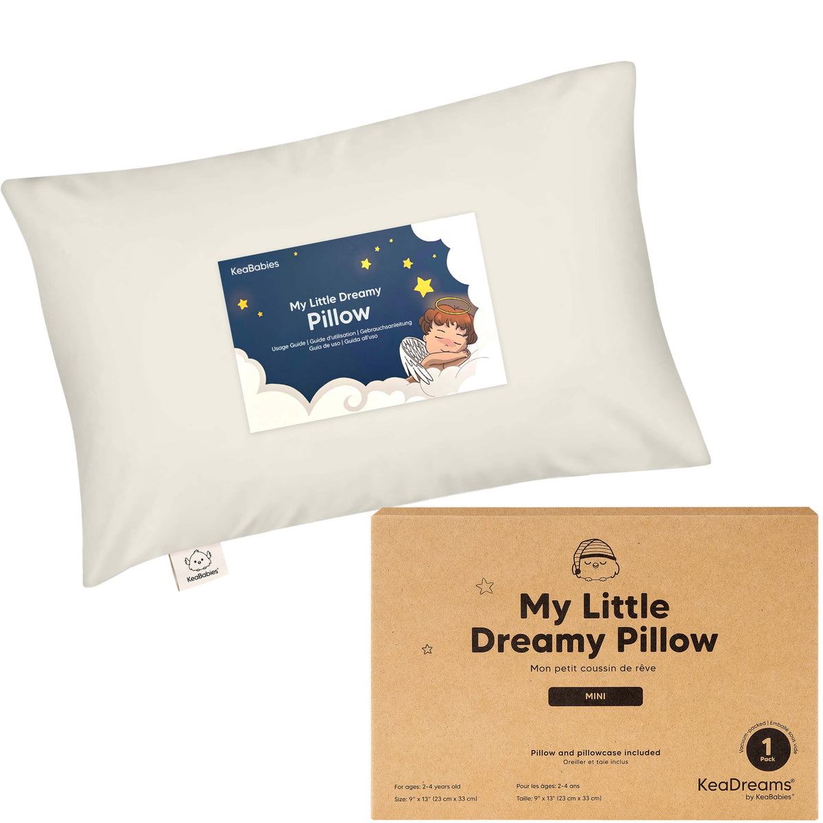 Toddler Pillow Cotton Pillowcase Machine Washable