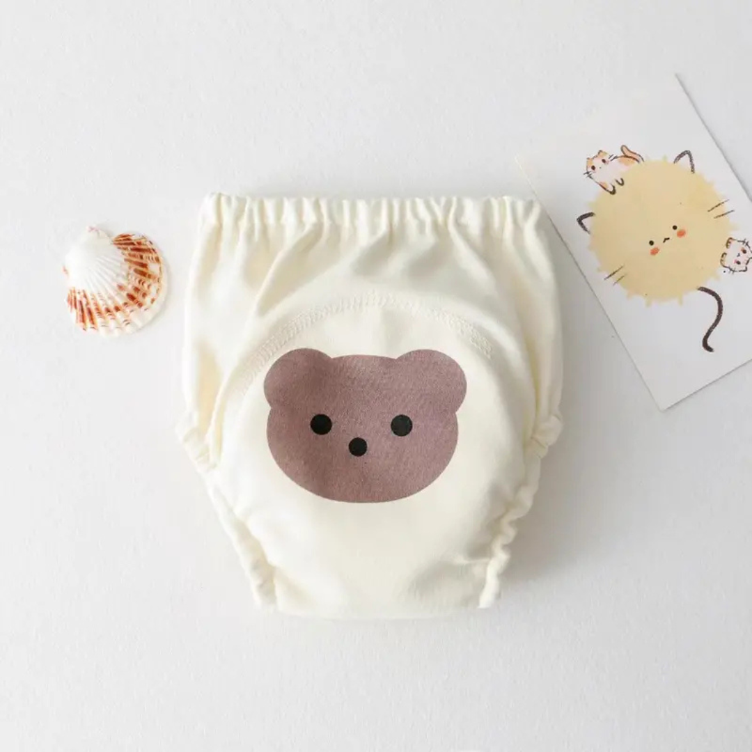 Toddler Potty Training Pants Waterproof Lining & Breathable Cotton