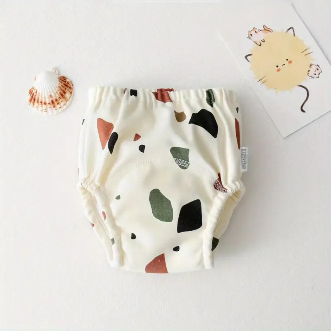 Toddler Potty Training Pants Waterproof Lining & Breathable Cotton