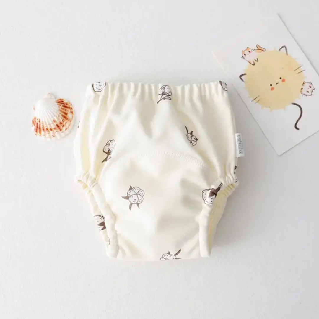 Toddler Potty Training Pants Waterproof Lining & Breathable Cotton