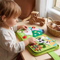 Toddler Storybook Montessori Farm Animals Durable Pages