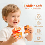 Toddler Train Set Numbered Carts & Farm Animals