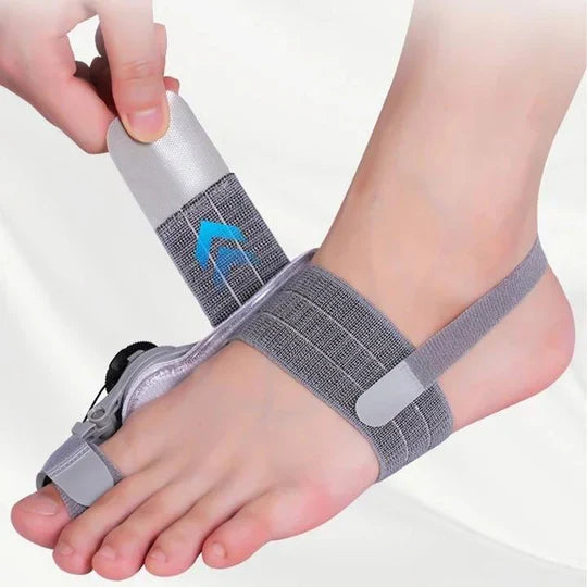 Toe Corrector Adjustable 3D Knob & Silicone Cushions