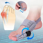 Toe Corrector Adjustable 3D Knob & Silicone Cushions