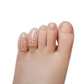Toe Protectors Clear Medical-Grade Silicone Washable