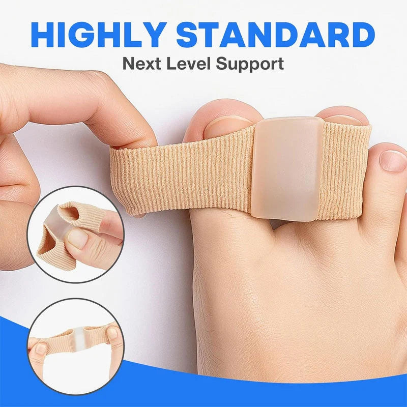 Toe Separator Set Soft Padded Silicone Breathable