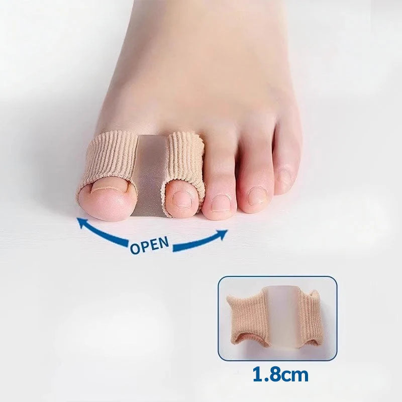 Toe Separator Set Soft Padded Silicone Breathable
