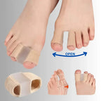 Toe Separator Set Soft Silicone Ergonomic Fit 2 Pairs
