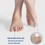 Toe Separator Set Soft Silicone Ergonomic Fit 2 Pairs