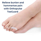 Toe Separators Breathable Flexible Polymer Bunion & Hammertoe Relief