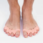 Toe Separators Flexible Silicone Gel Adjustable Spacing