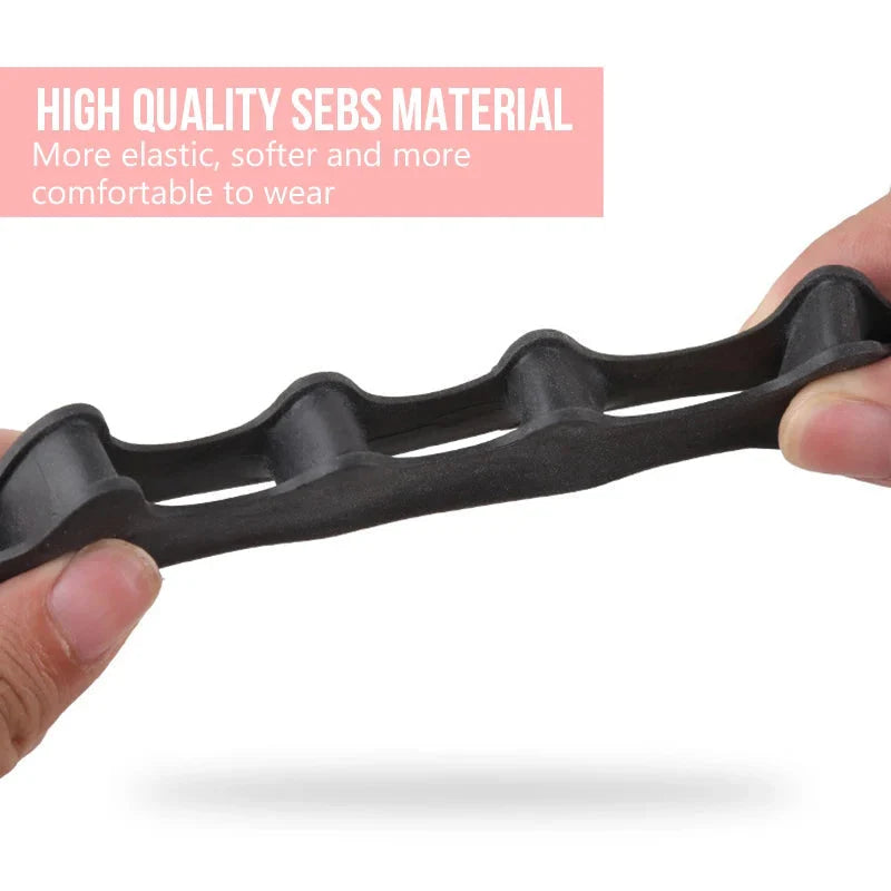 Toe Spacer Three-Arch Silicone Gel Discreet Fit