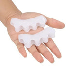 Toe-Spacing Support Sleeve Low-Profile Flexible Reusable