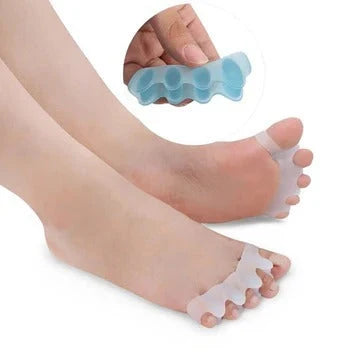 Toe-Spacing Support Sleeve Low-Profile Flexible Reusable