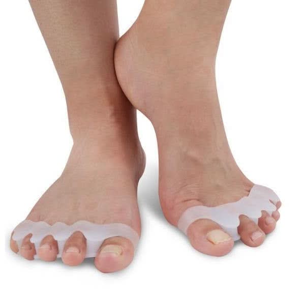 Toe Stretcher Adjustable Soft Textile Triple-Arched Support