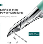 Toenail Clipper Curved Blade For Thick & Ingrown Nails