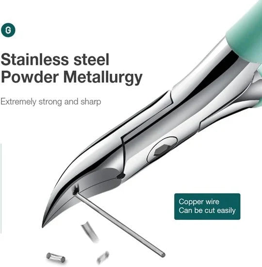 Toenail Clipper Curved Blade For Thick & Ingrown Nails