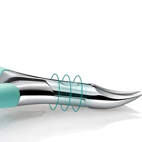 Toenail Clipper Curved Precision Blades Stainless Steel Comfort Grip