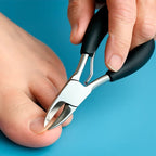 Toenail Clipper High-Leverage Curved Stainless Steel Ergonomic Non-Slip Handle