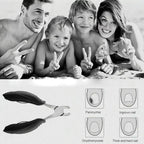Toenail Clipper High-Leverage Curved Stainless Steel Ergonomic Non-Slip Handle