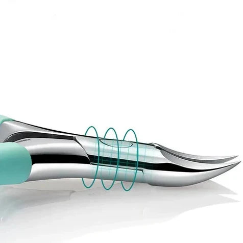 Toenail Clippers Ergonomic Non-Slip Handle Surgical-Grade Stainless Steel