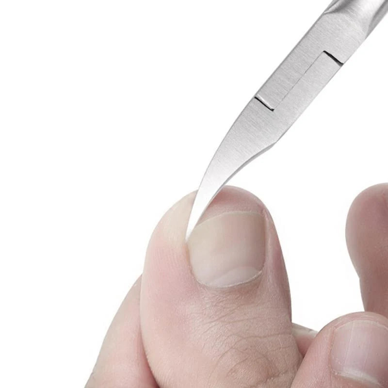 Toenail Scissors Curved Stainless Steel Non-Slip Grip