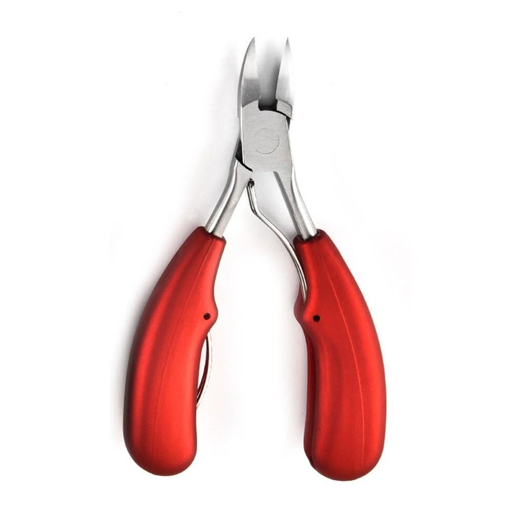 Toenail Scissors Curved Stainless Steel Non-Slip Grip