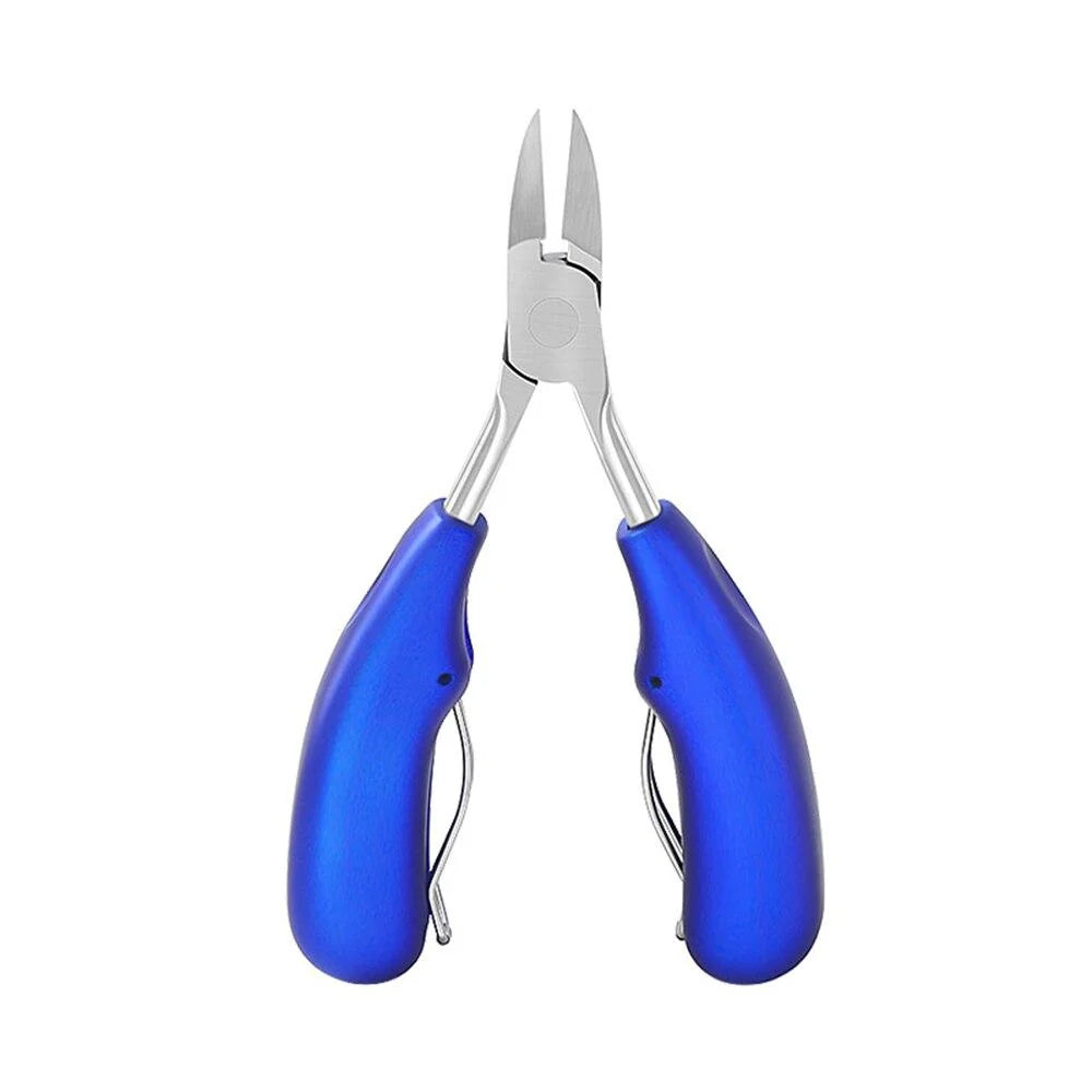 Toenail Scissors Curved Stainless Steel Non-Slip Grip