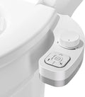 Toilet Bidet Attachment Dual Retractable Nozzles Adjustable Pressure