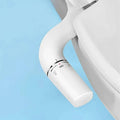 Toilet Bidet Attachment Dual Wash Retractable Nozzle Low Profile
