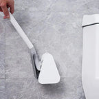 Toilet Brush Antibacterial Silicone Quick-Drying Tool-Free Wall Mount