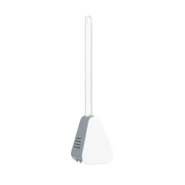 Toilet Brush Antibacterial Silicone Quick-Drying Tool-Free Wall Mount
