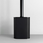 Toilet Brush Ergonomic Handle & Durable Nylon Bristles