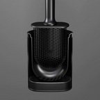 Toilet Brush Ergonomic Handle & Durable Nylon Bristles