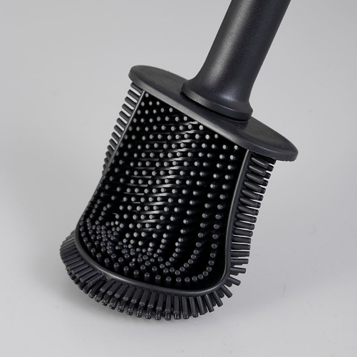 Toilet Brush Ergonomic Handle & Durable Nylon Bristles