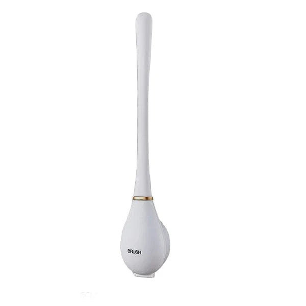 Toilet Brush Flexible Silicone Drip Tray & Wall Mount