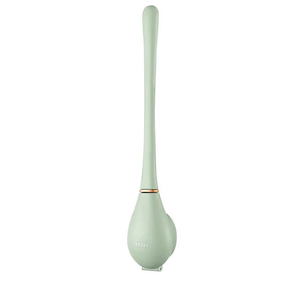 Toilet Brush Flexible Silicone Drip Tray & Wall Mount